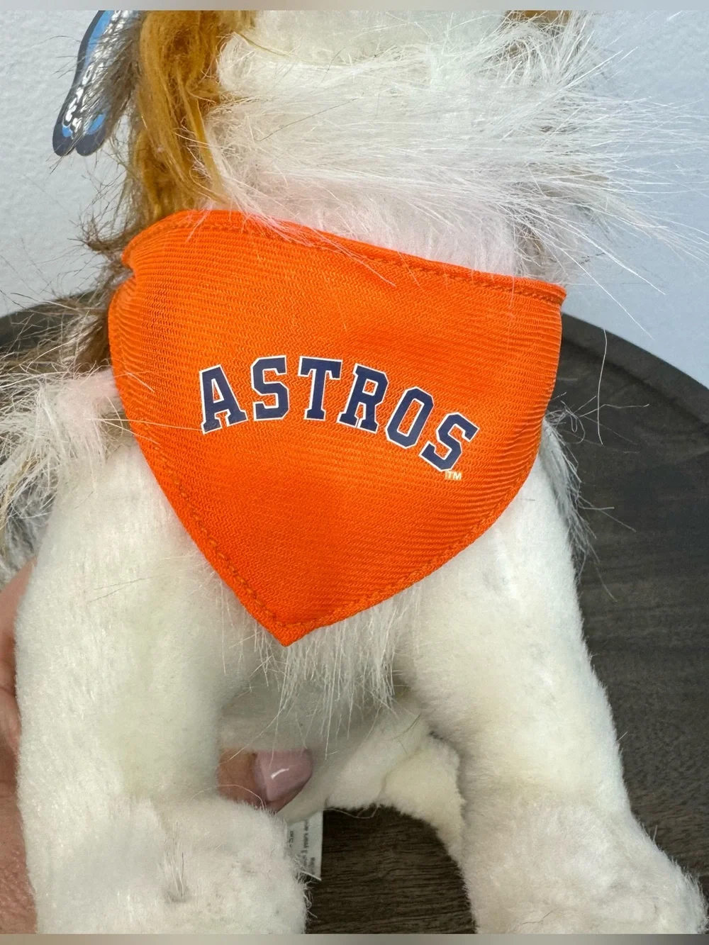 Mascot Factory Houston Astros MLB Collie Dog Plush Toy Animal Brown White